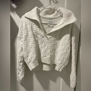 Abercrombie Woven Sweater
